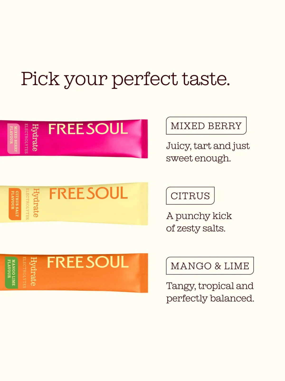 Free Soul Hydrate Electrolyte Powder