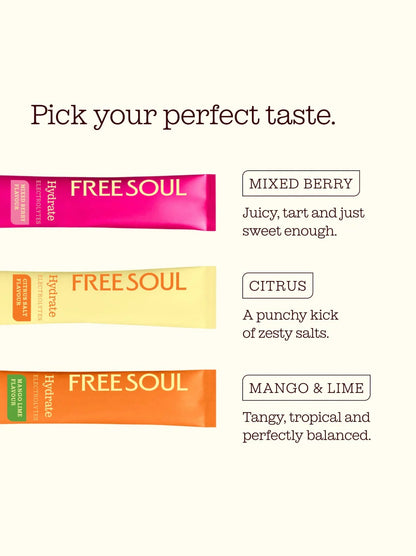 Free Soul Hydrate Electrolyte Powder