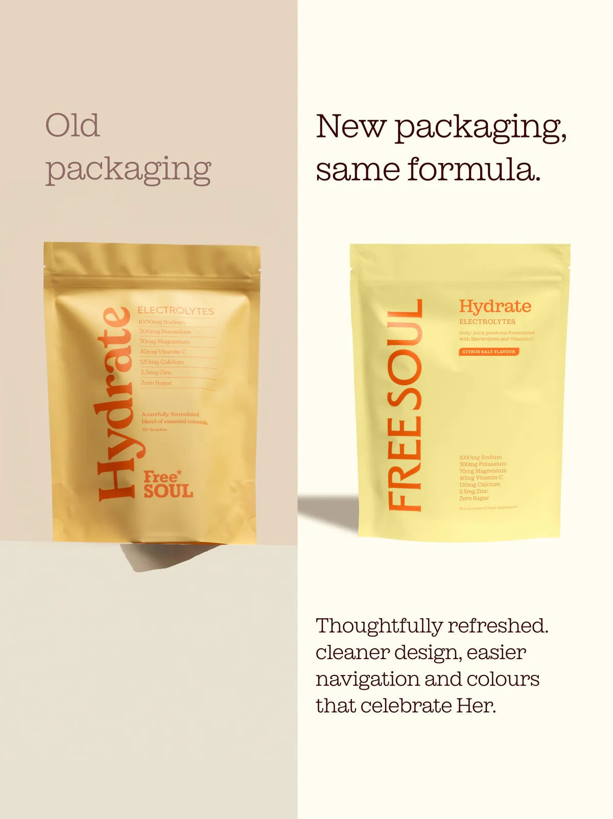 Free Soul Hydrate Electrolyte Powder