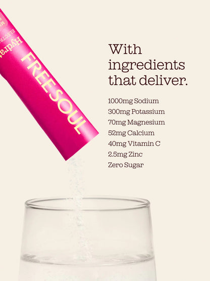 Free Soul Hydrate Electrolyte Powder
